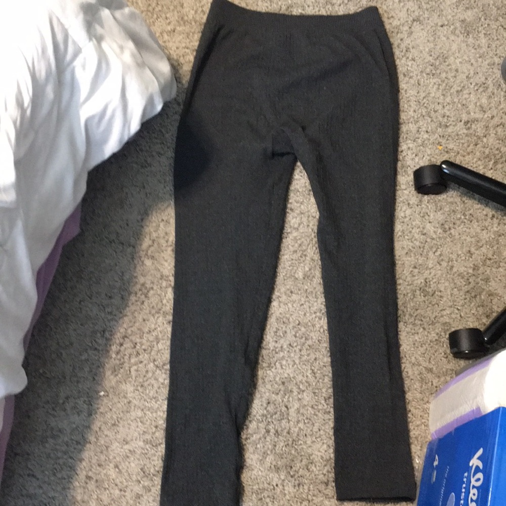 Sweater thick material tights